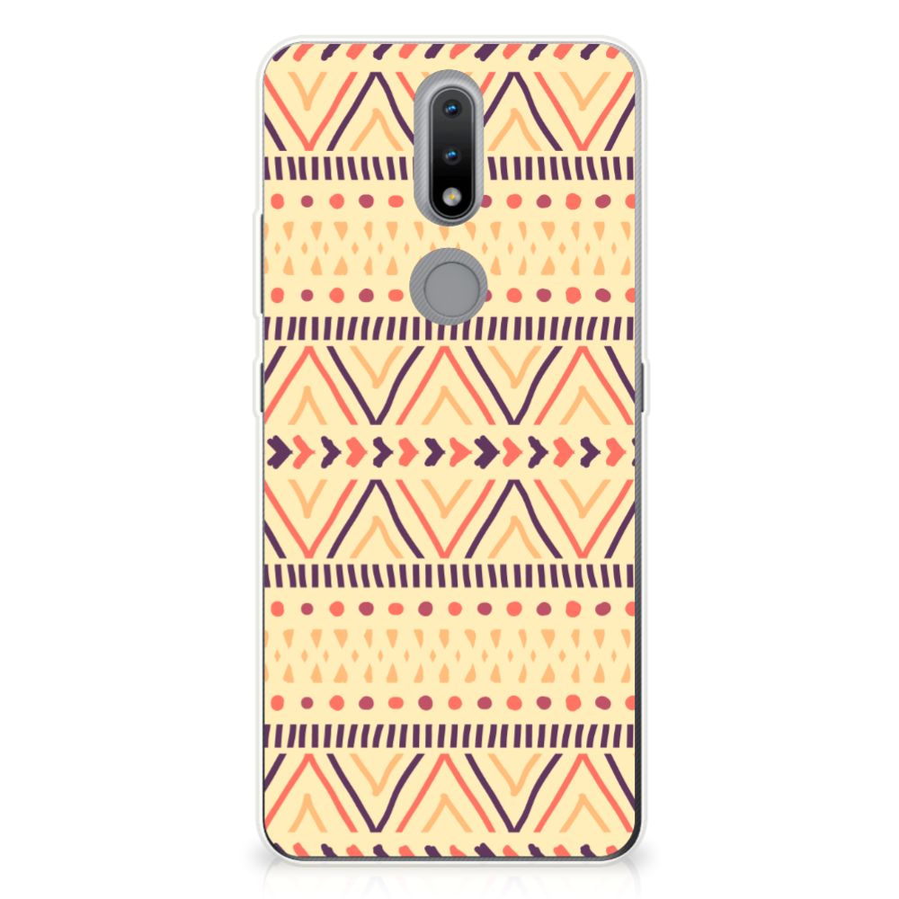 Nokia 2.4 TPU bumper Aztec Yellow