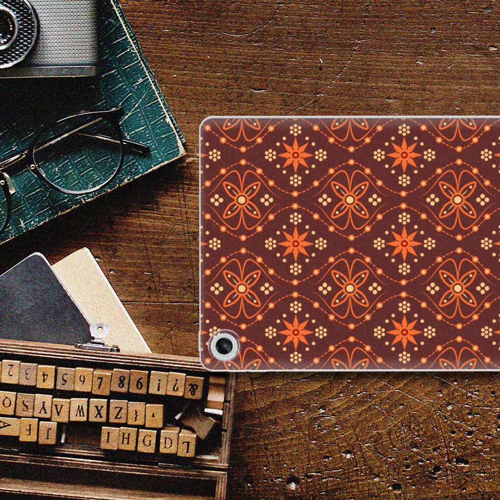Lenovo Tab M10 Plus (3e generatie) Hippe Hoes Batik Brown - B2C Telecom