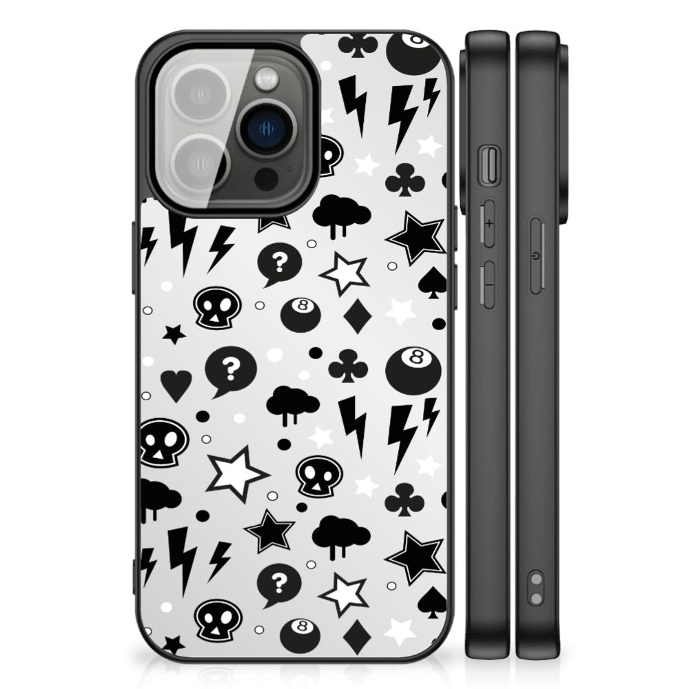 Telefoonhoesje iPhone 13 Pro Silver Punk B2C Telecom