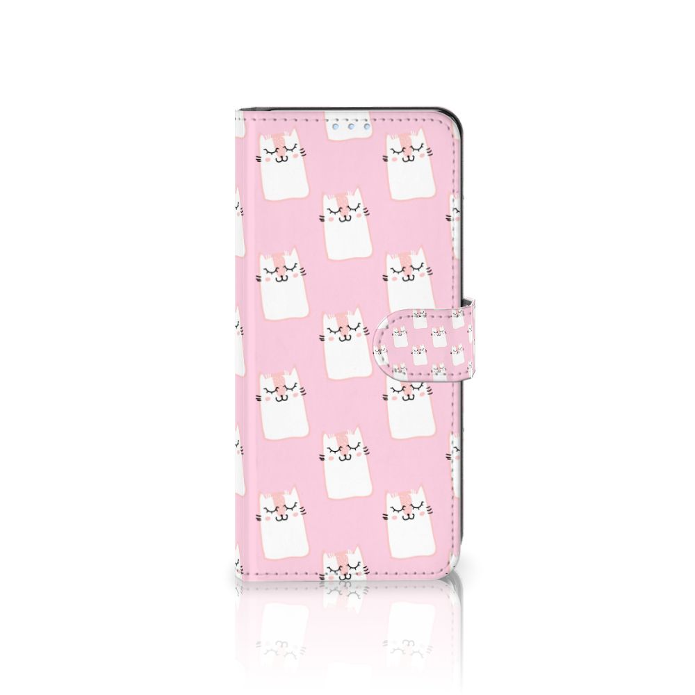 OPPO Reno 4 Pro 5G Telefoonhoesje met Pasjes Sleeping Cats