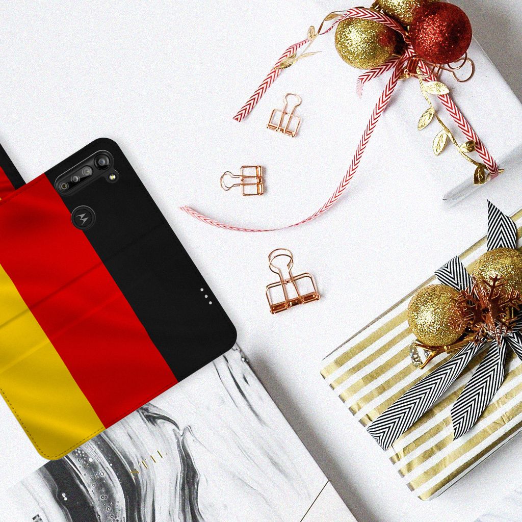 Motorola G8 Power Bookstyle Case Duitsland