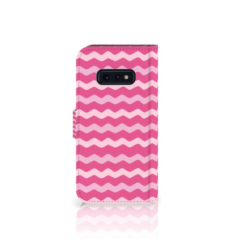 Samsung Galaxy S10e Telefoon Hoesje Waves Pink