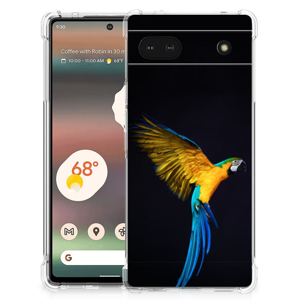 Google Pixel 6A Case Anti-shock Papegaai