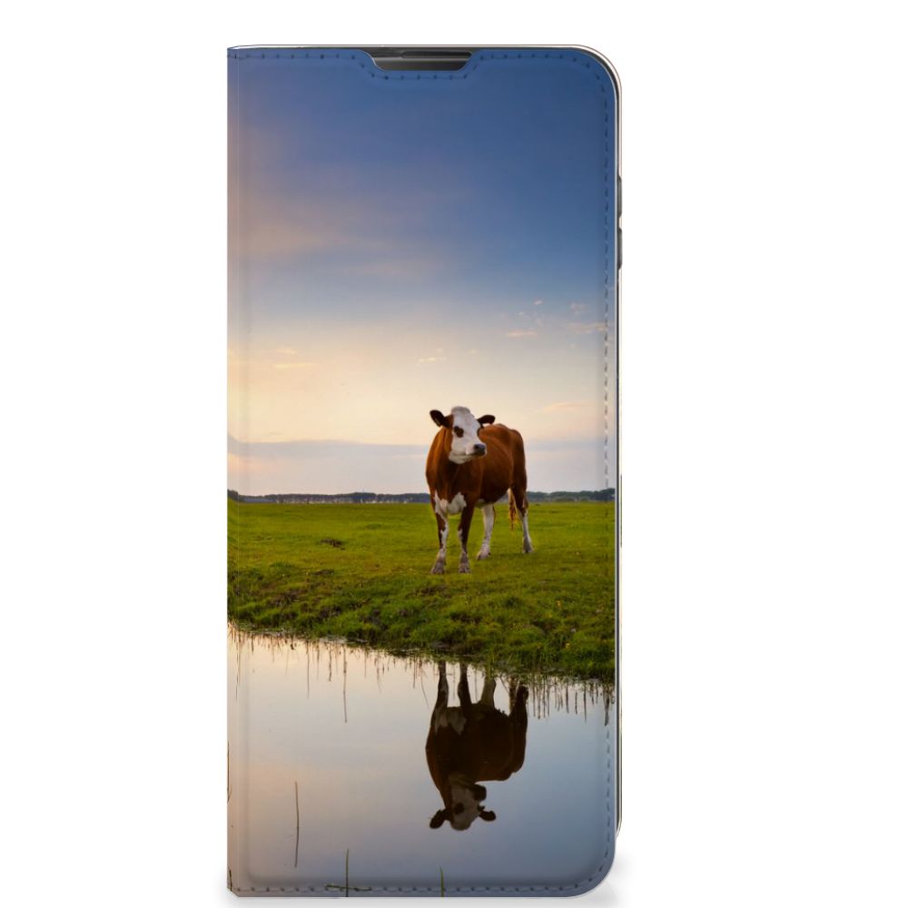 Motorola Moto G 5G Plus Hoesje maken Koe - B2C Telecom