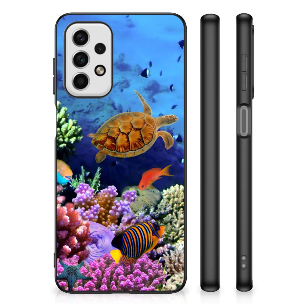 Samsung Galaxy A23 Dierenprint Telefoonhoesje Vissen B2C Telecom