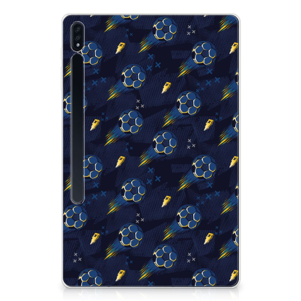 Hippe Hoes voor Samsung Galaxy Tab S7 Plus | S8 Plus Voetbal