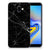 Samsung Galaxy J6 Plus (2018) TPU Siliconen Hoesje Marmer Zwart - Origineel Cadeau Vader
