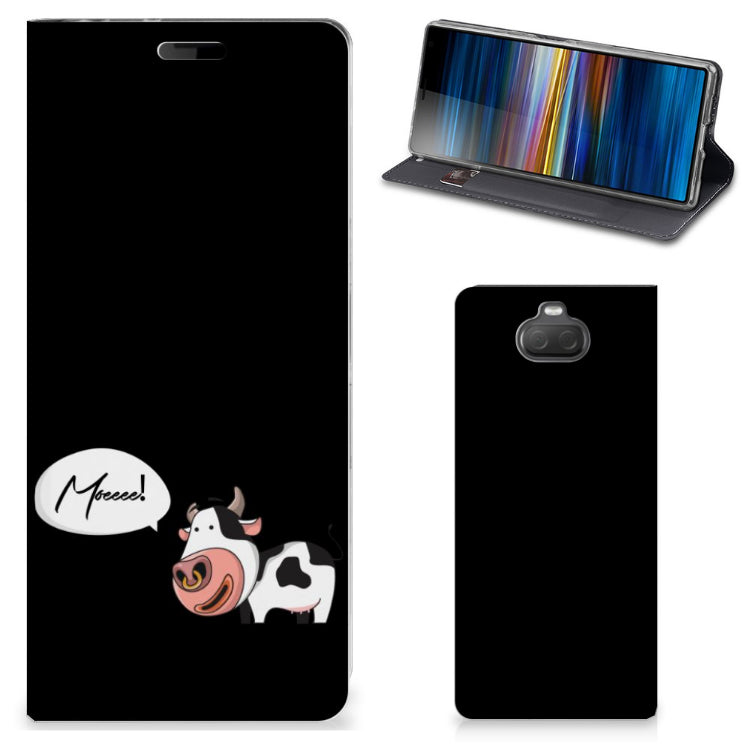 Sony Xperia 10 Magnet Case Cow