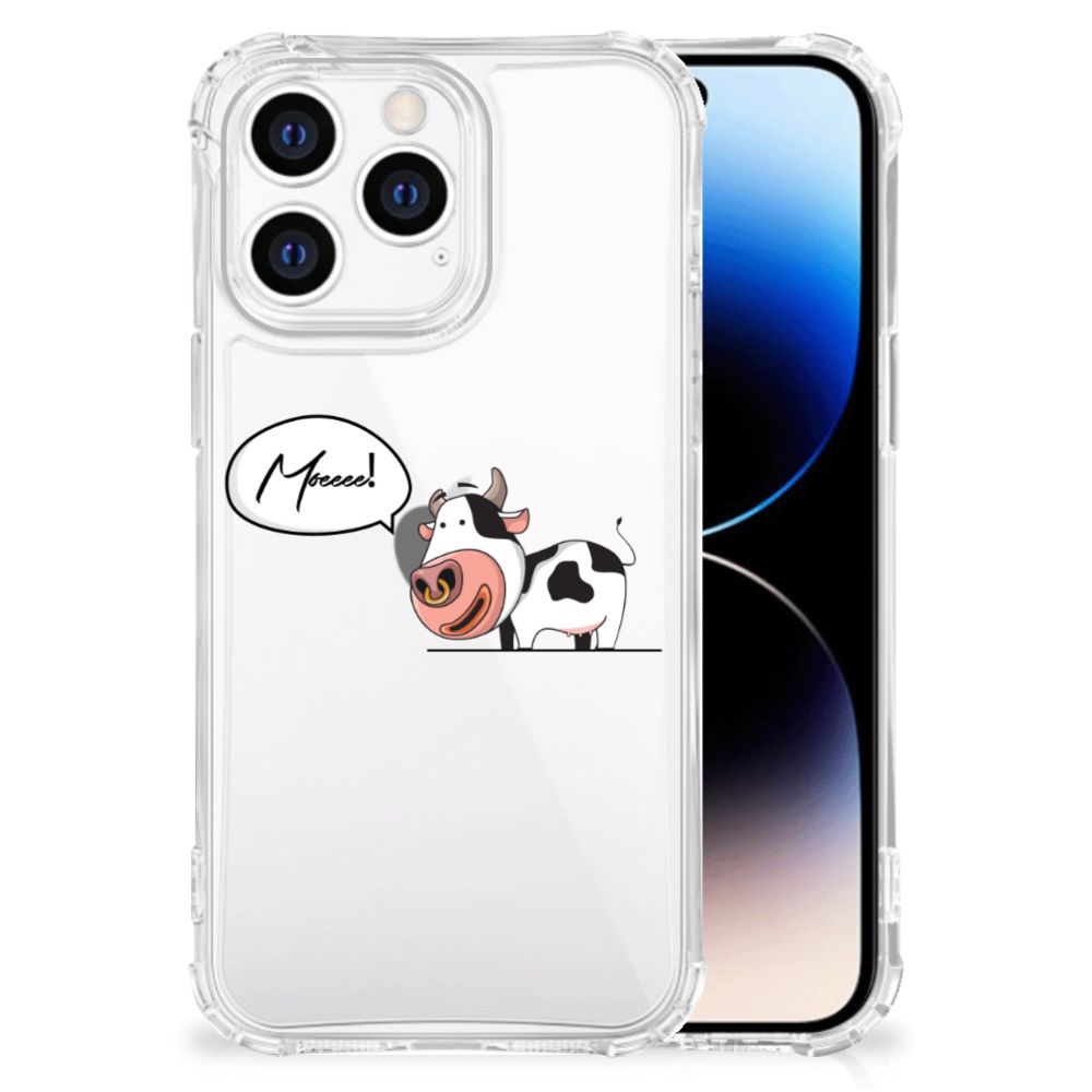iPhone 14 Pro Stevig Bumper Hoesje Cow B2C Telecom