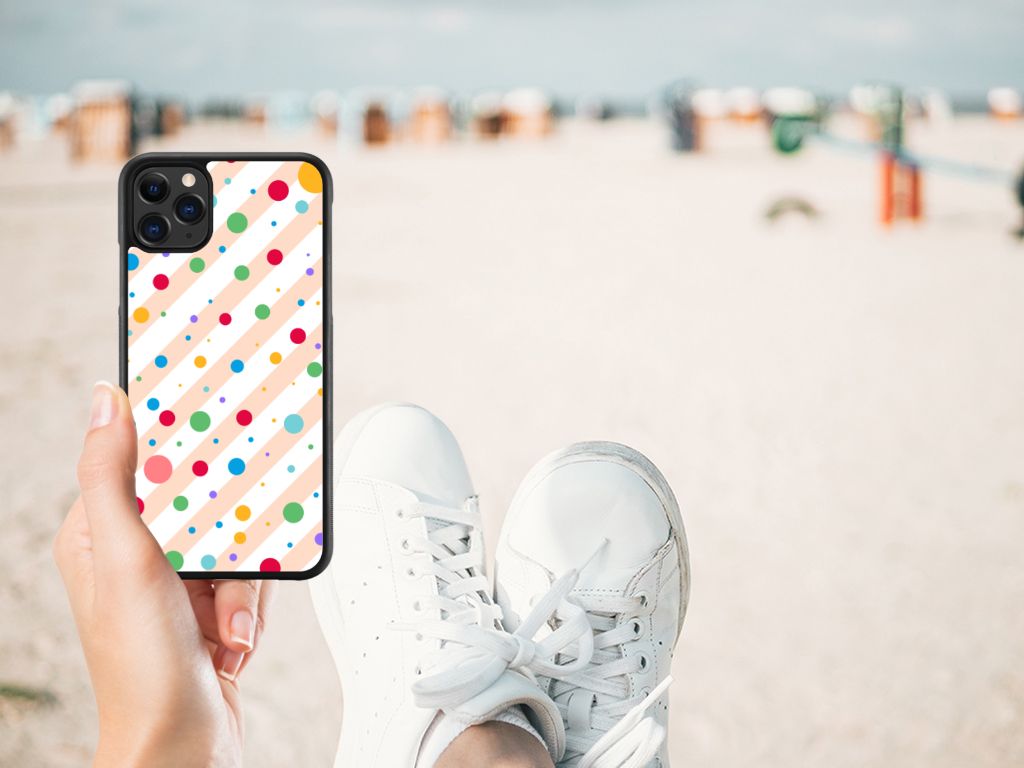 Apple iPhone 11 Pro Max Bumper Case Dots B2C Telecom