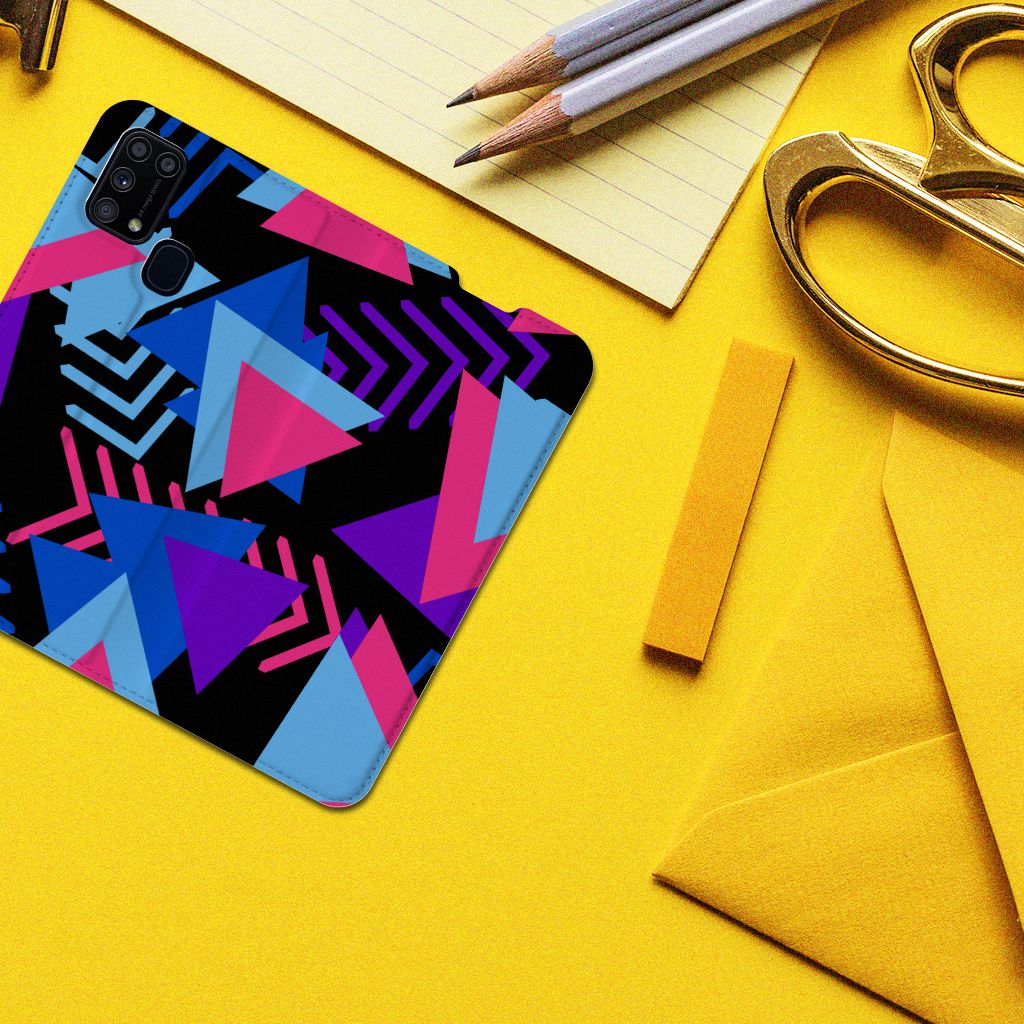 Samsung Galaxy M31 Stand Case Funky Triangle - B2C Telecom