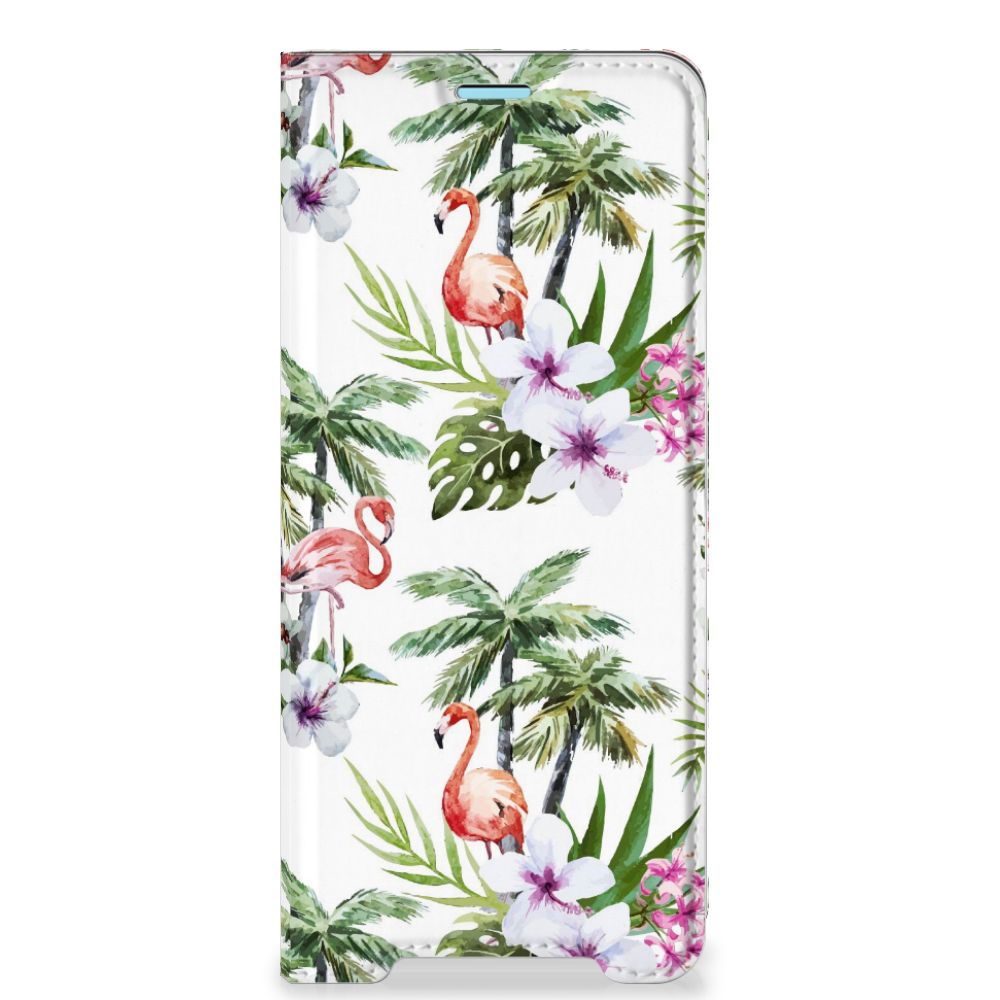 Sony Xperia 10 III Hoesje maken Flamingo Palms - B2C Telecom