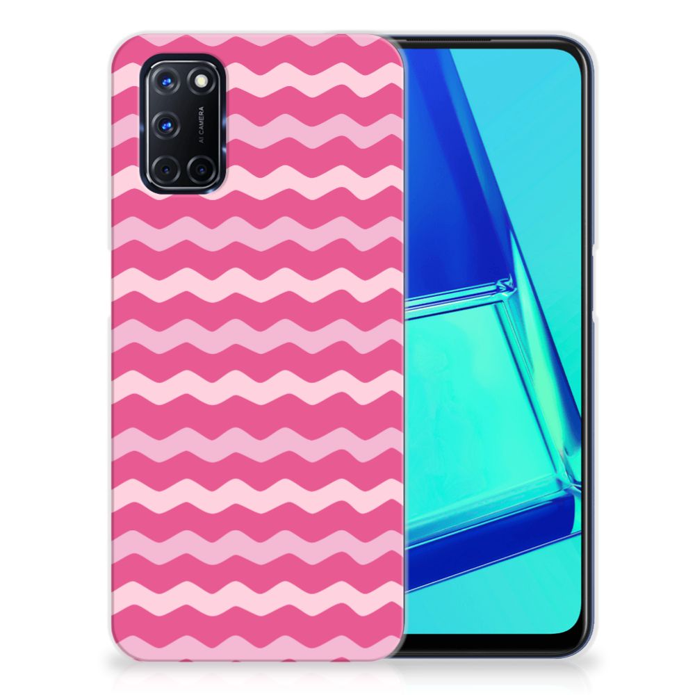 OPPO A52 | A72 TPU bumper Waves Pink