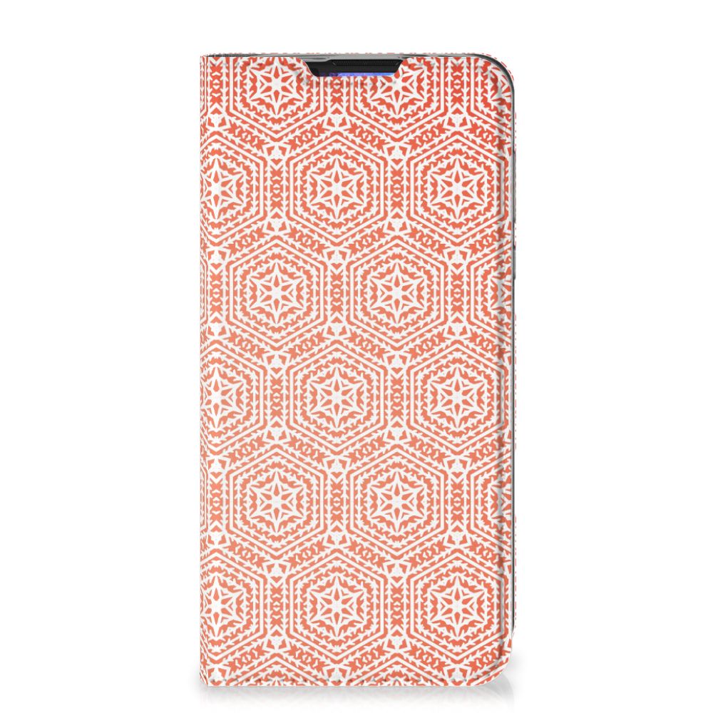 Motorola Moto G Pro Hoesje met Magneet Pattern Orange - B2C Telecom