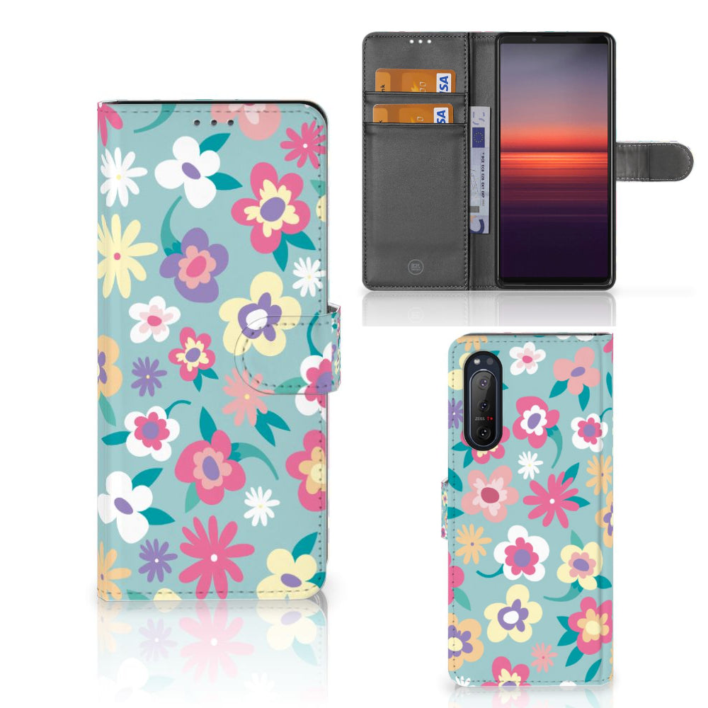 Sony Xperia 5II Hoesje Flower Power