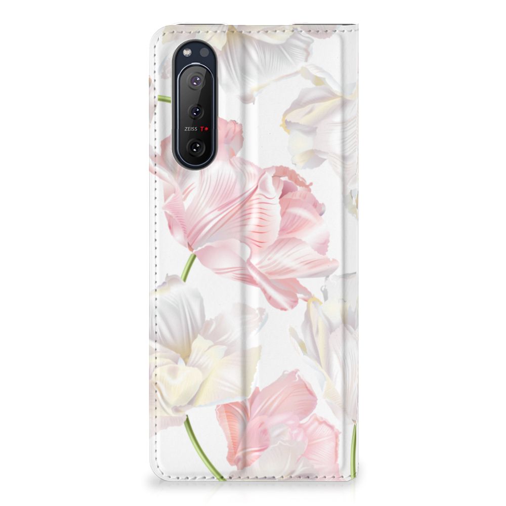 Sony Xperia 5 II Smart Cover Lovely Flowers - B2C Telecom