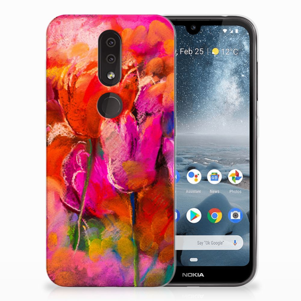 Hoesje maken Nokia 4.2 Tulips