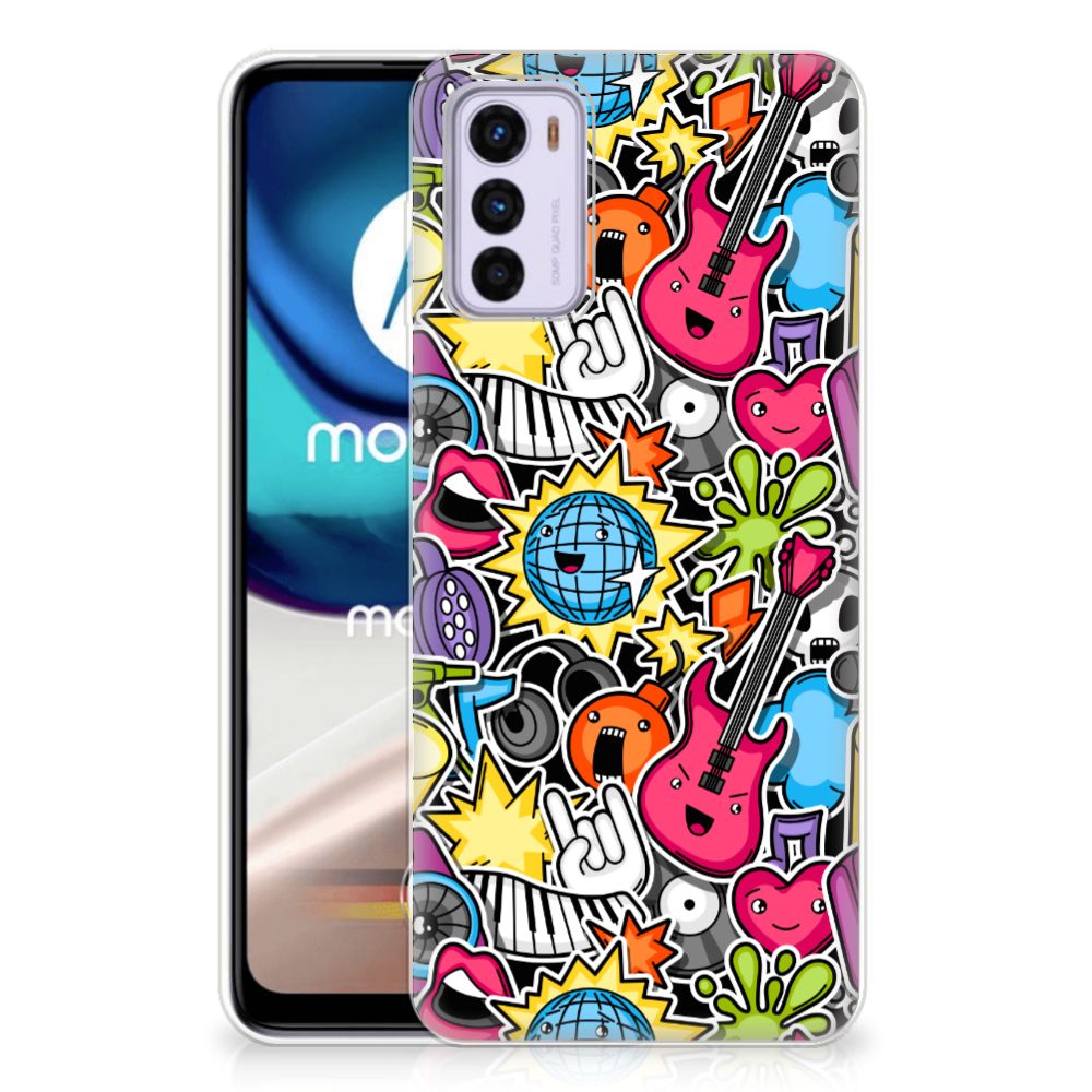 Motorola Moto G42 Silicone Back Cover Punk Rock B2C Telecom