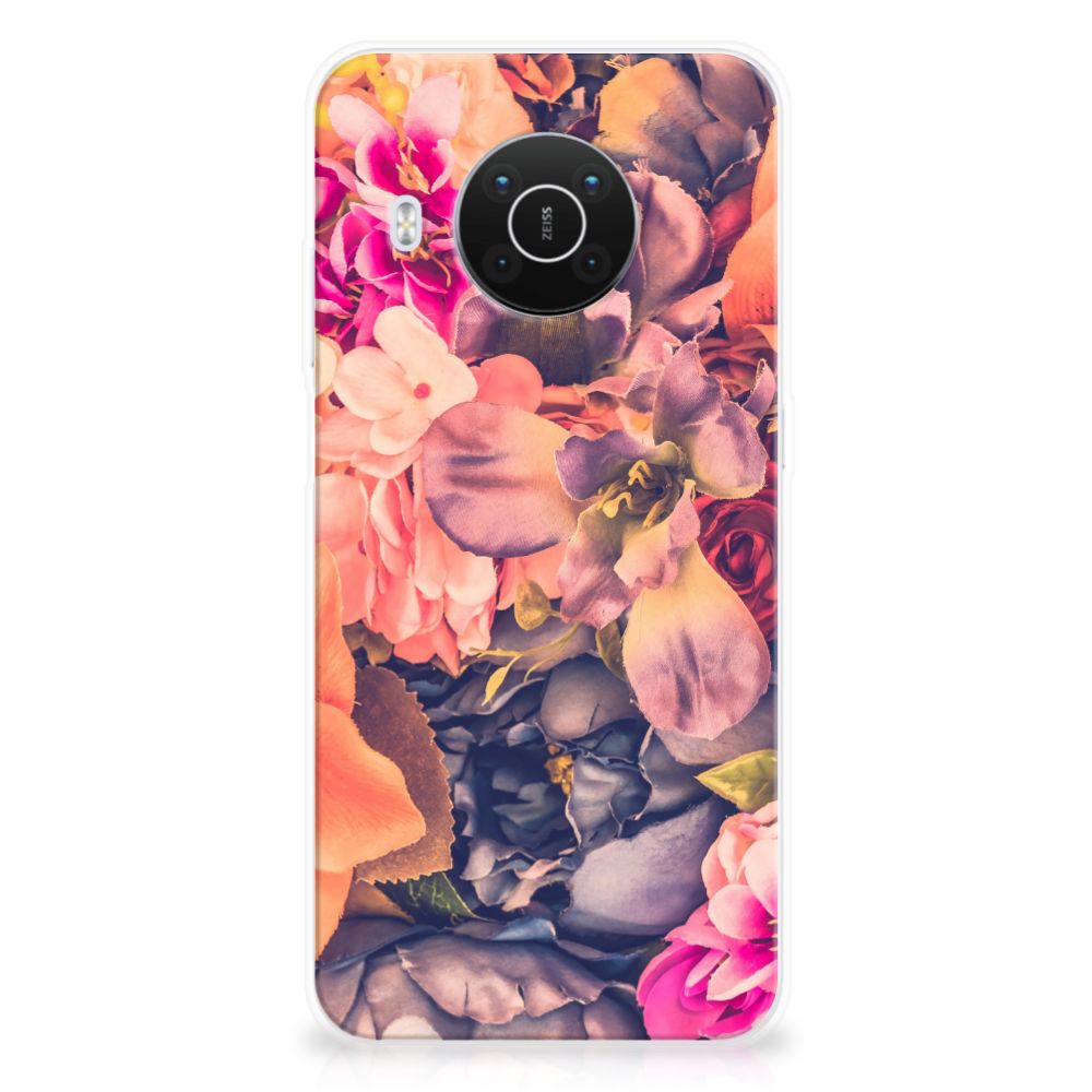 Nokia X10 | X20 TPU Case Bosje Bloemen