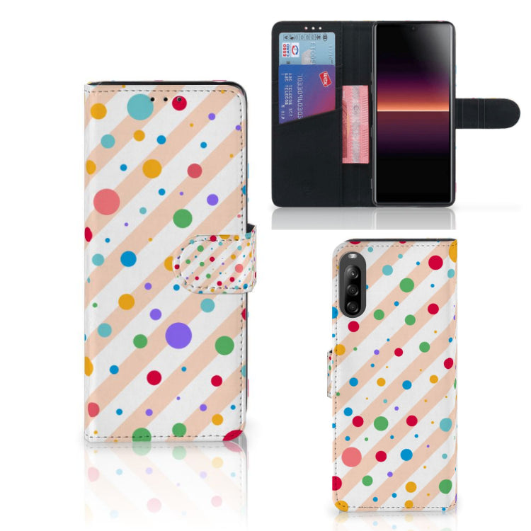Sony Xperia L4 Telefoon Hoesje Dots