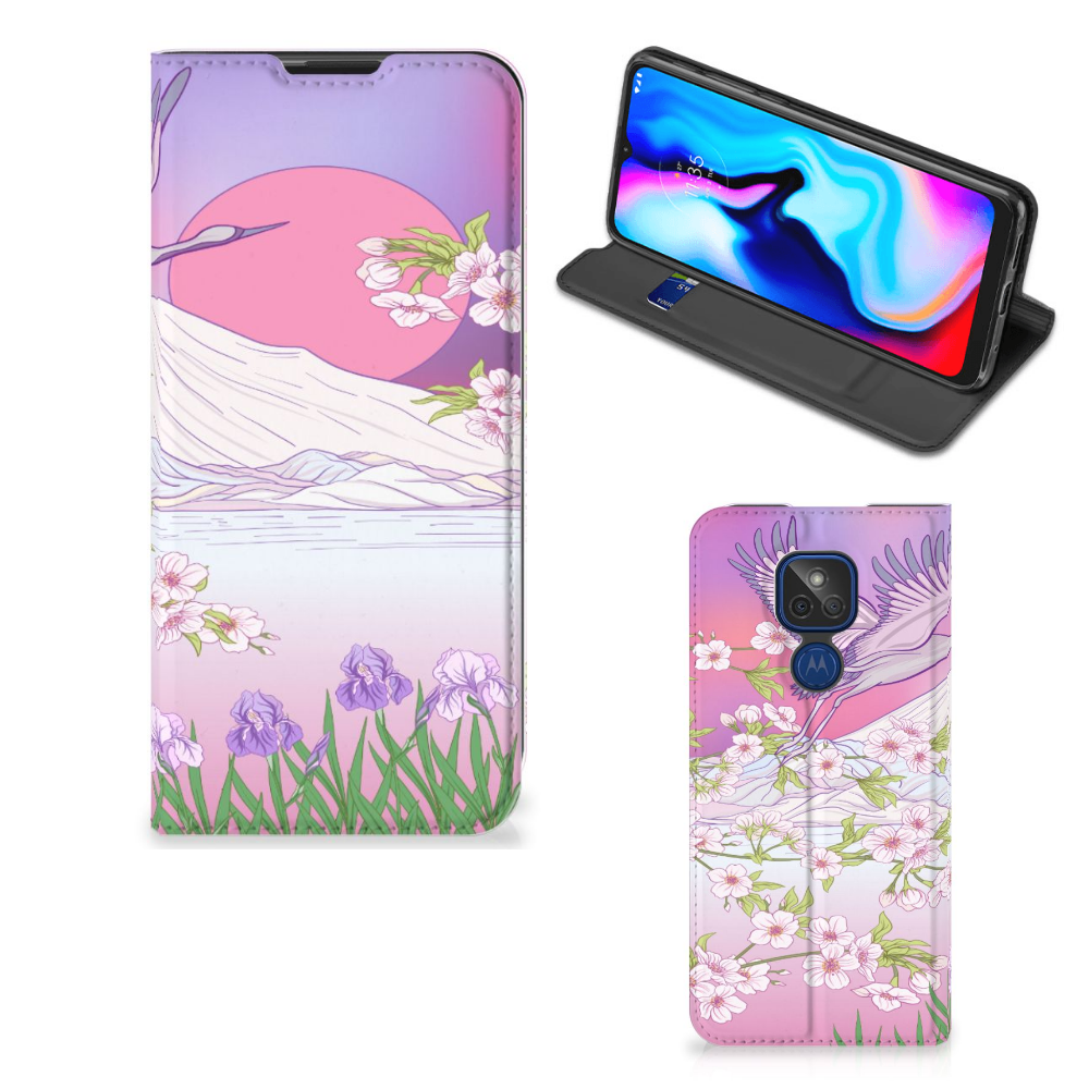 Motorola Moto G9 Play Hoesje maken Bird Flying - B2C Telecom