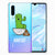 Huawei P30 Telefoonhoesje met Naam Cactus Poo