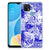 Silicone Back Case OPPO A15 Angel Skull Blauw B2C Telecom