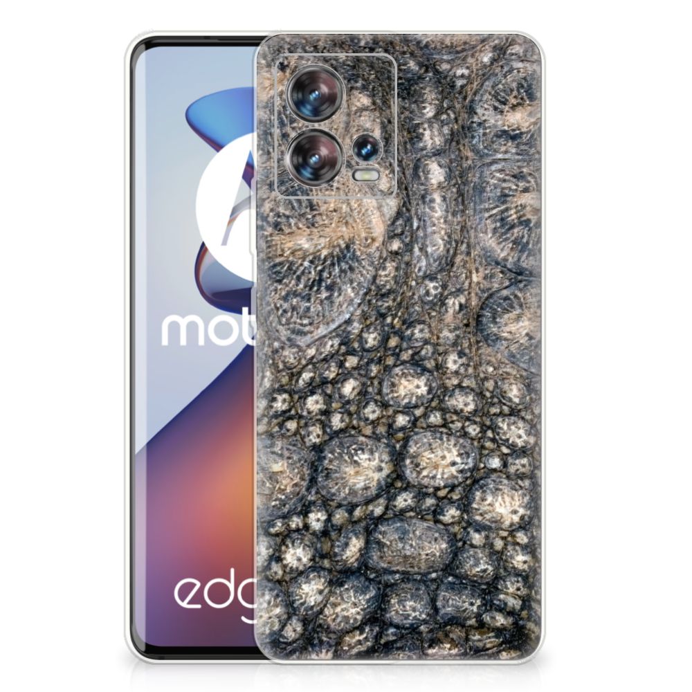 Motorola Edge 30 Fusion TPU Hoesje Krokodillenprint B2C Telecom