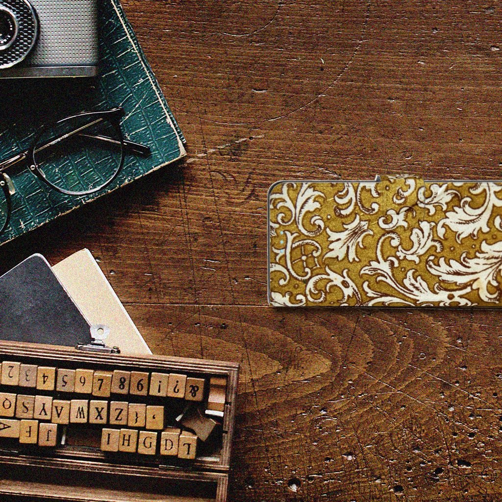 Wallet Case Sony Xperia 10 III Barok Goud