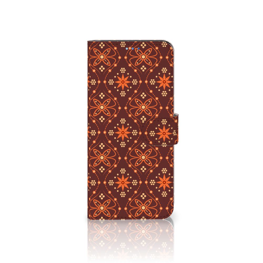 OPPO Find X3 Neo 5G Telefoon Hoesje Batik Brown