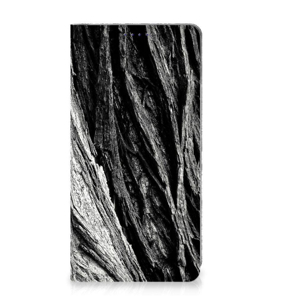 Book Wallet Case Samsung Galaxy S10 Boomschors Grijs