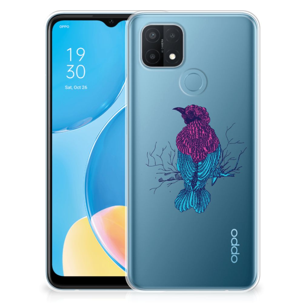 OPPO A15 Telefoonhoesje met Naam Merel B2C Telecom