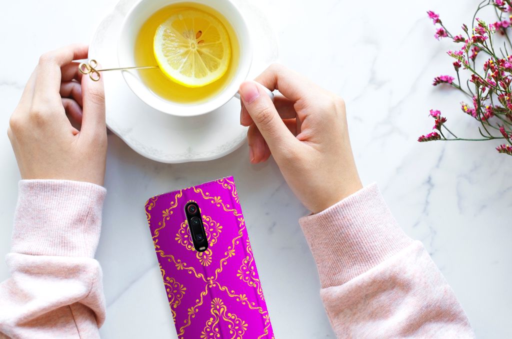 Telefoon Hoesje Xiaomi Redmi K20 Pro Barok Roze - B2C Telecom