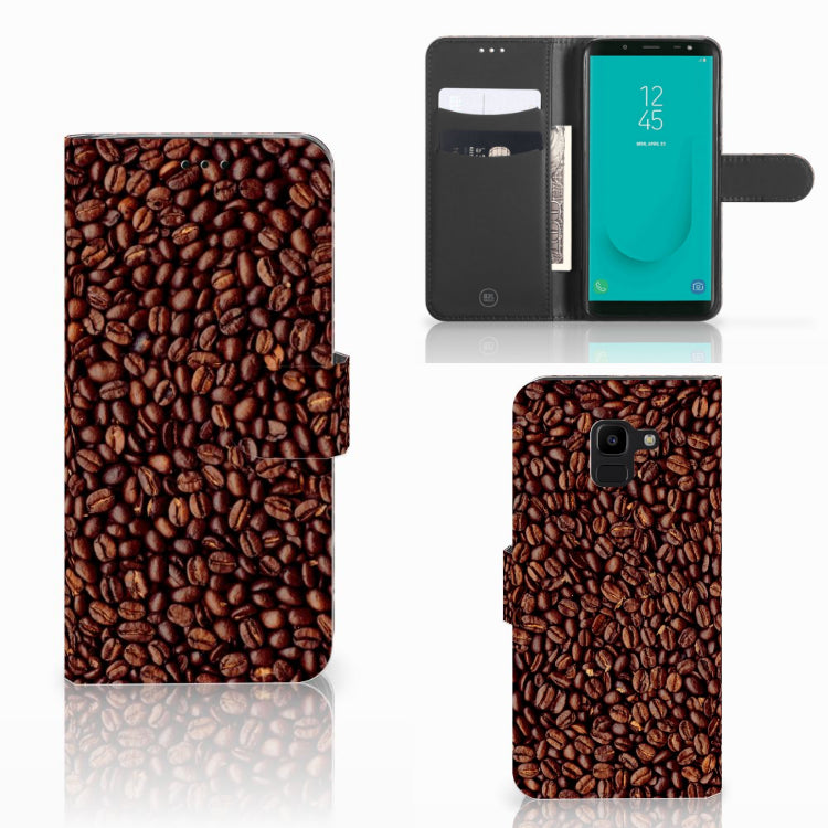 Samsung Galaxy J6 2018 Book Cover Koffiebonen