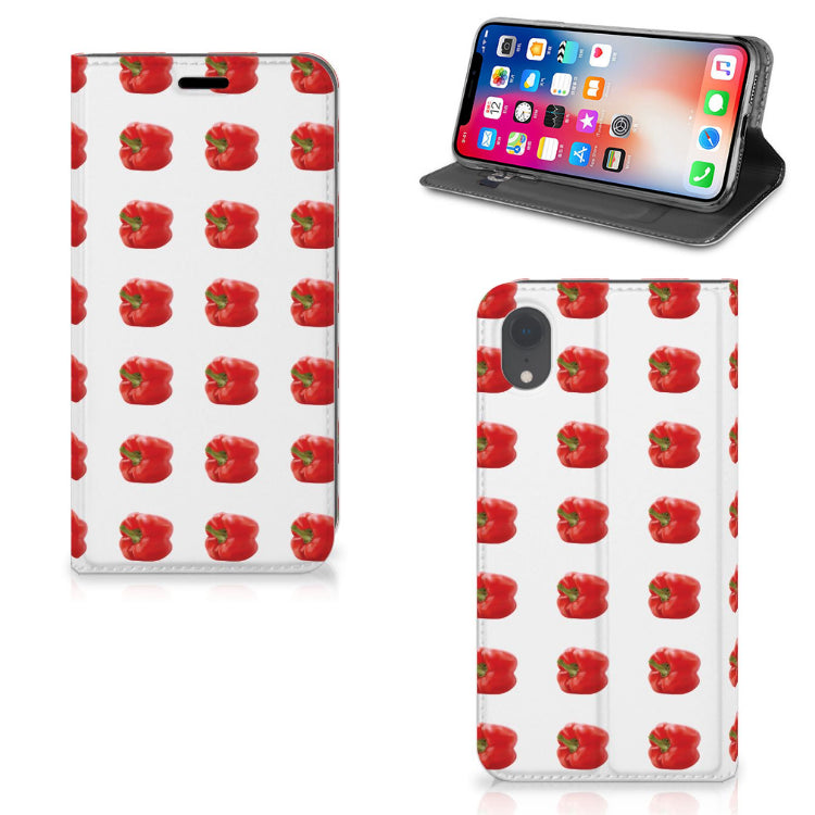 Apple iPhone Xr Flip Style Cover Paprika Red