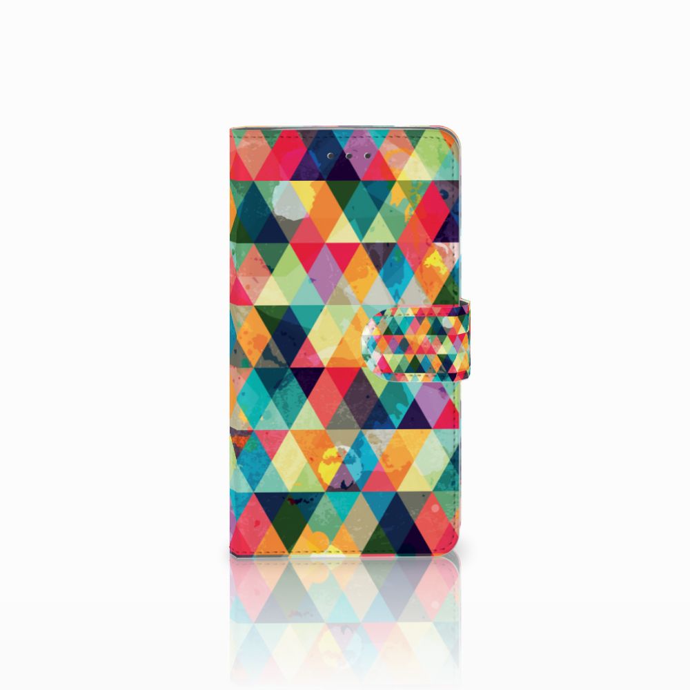 Samsung Galaxy J7 2016 Telefoon Hoesje Geruit