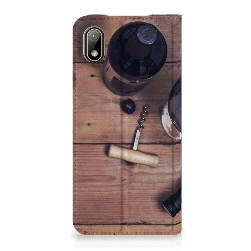 Huawei Y5 (2019) Flip Style Cover Wijn - B2C Telecom