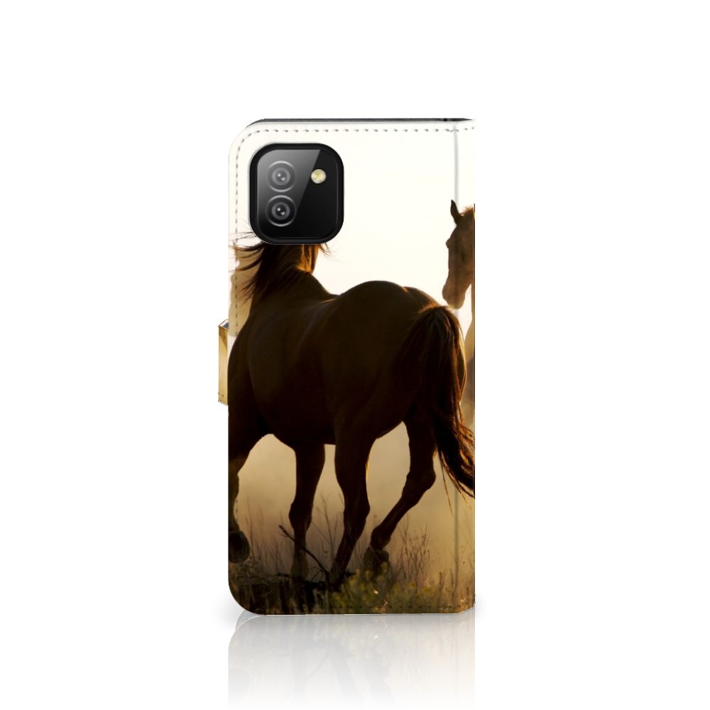 Samsung Galaxy A03 Telefoonhoesje met Pasjes Design Cowboy