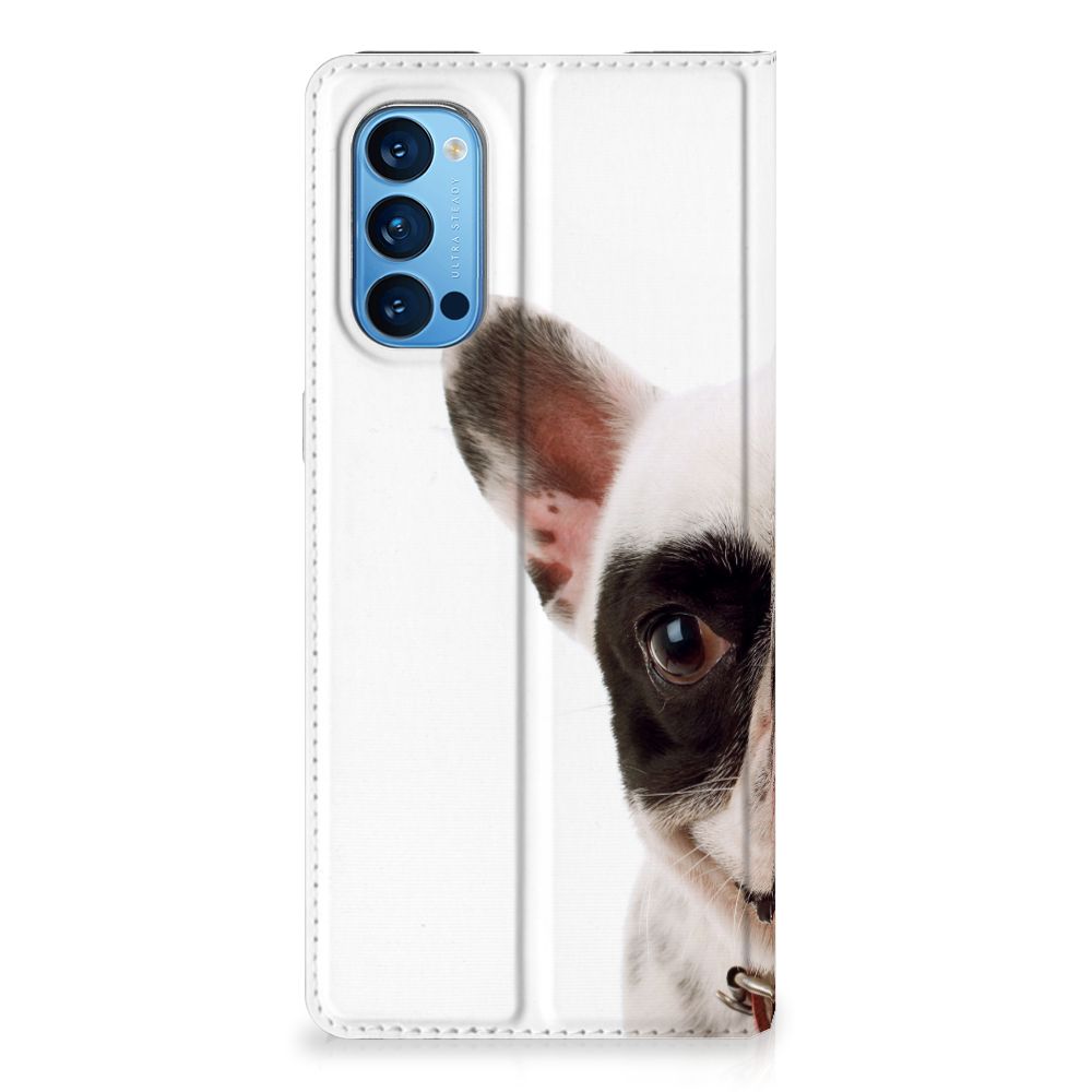 OPPO Reno4 Pro 5G Hoesje maken Franse Bulldog - B2C Telecom