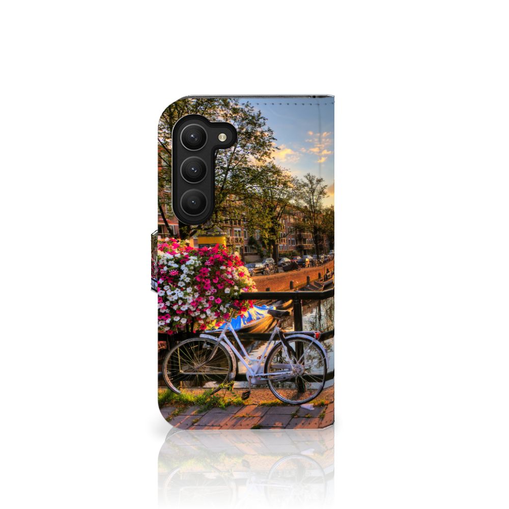 Samsung Galaxy S23 Flip Cover Amsterdamse Grachten