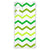 Samsung Galaxy M13 4G | M23 Doorzichtige Silicone Hoesje Zigzag Groen B2C Telecom