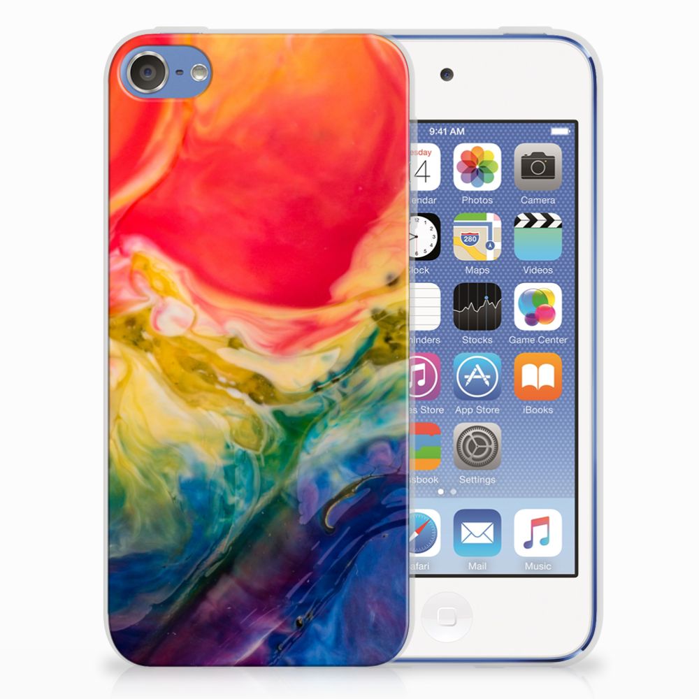 Hoesje maken Apple iPod Touch 5 | 6 Watercolor Dark