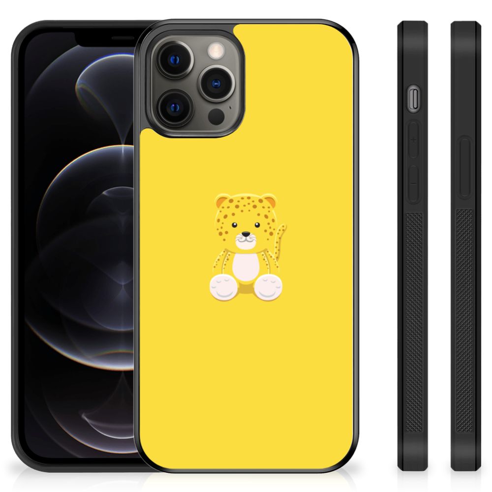 iPhone 12 Pro Max Bumper Hoesje Baby Leopard B2C Telecom