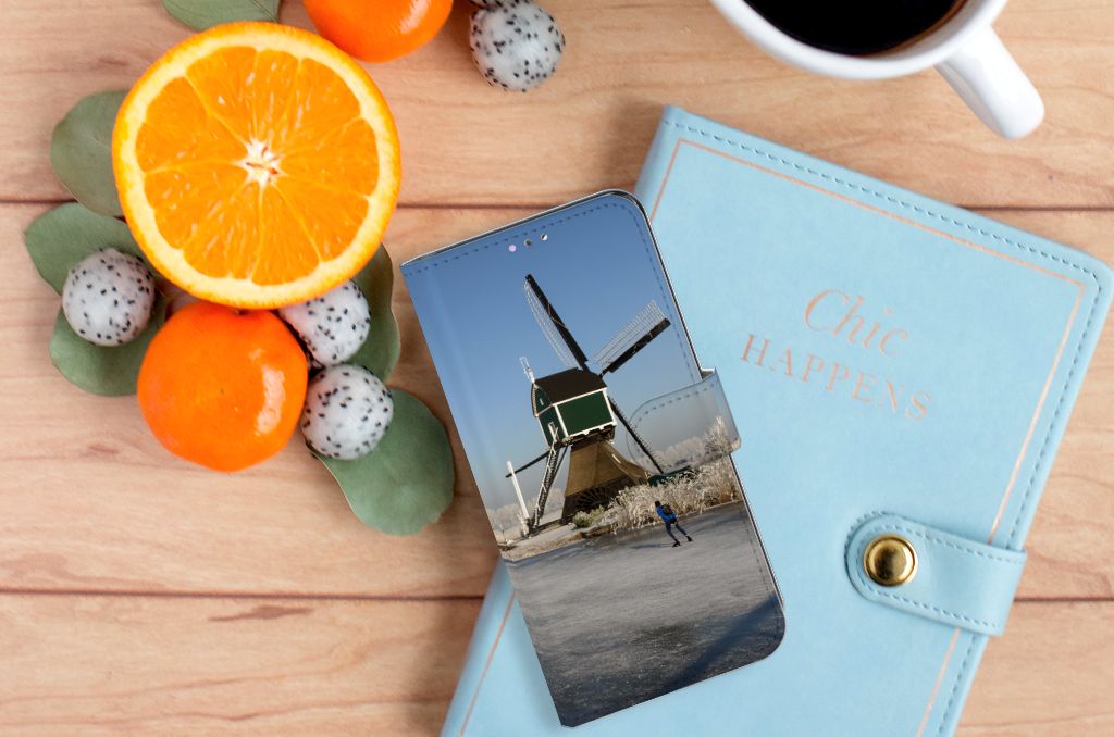 Samsung Galaxy A32 4G Flip Cover Schaatsers