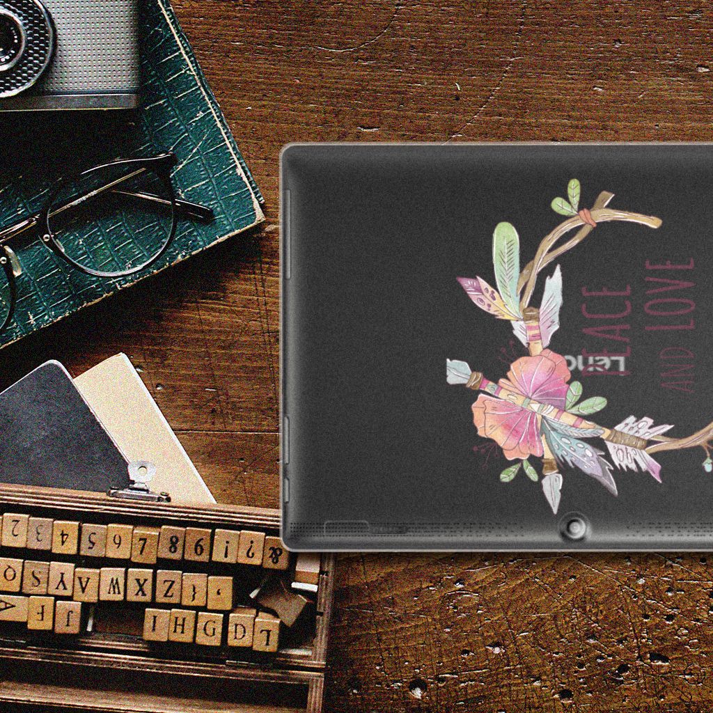 Lenovo Tab 10 | Tab 2 A10-30 Tablet Back Cover Boho Text - B2C Telecom
