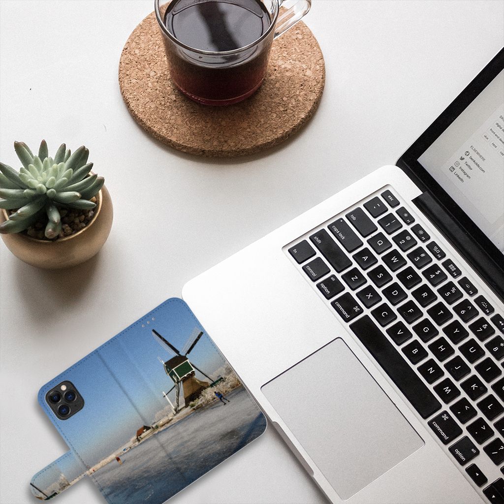 Apple iPhone 11 Pro Flip Cover Schaatsers