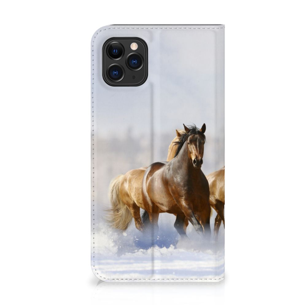 Apple iPhone 11 Pro Max Hoesje maken Paarden