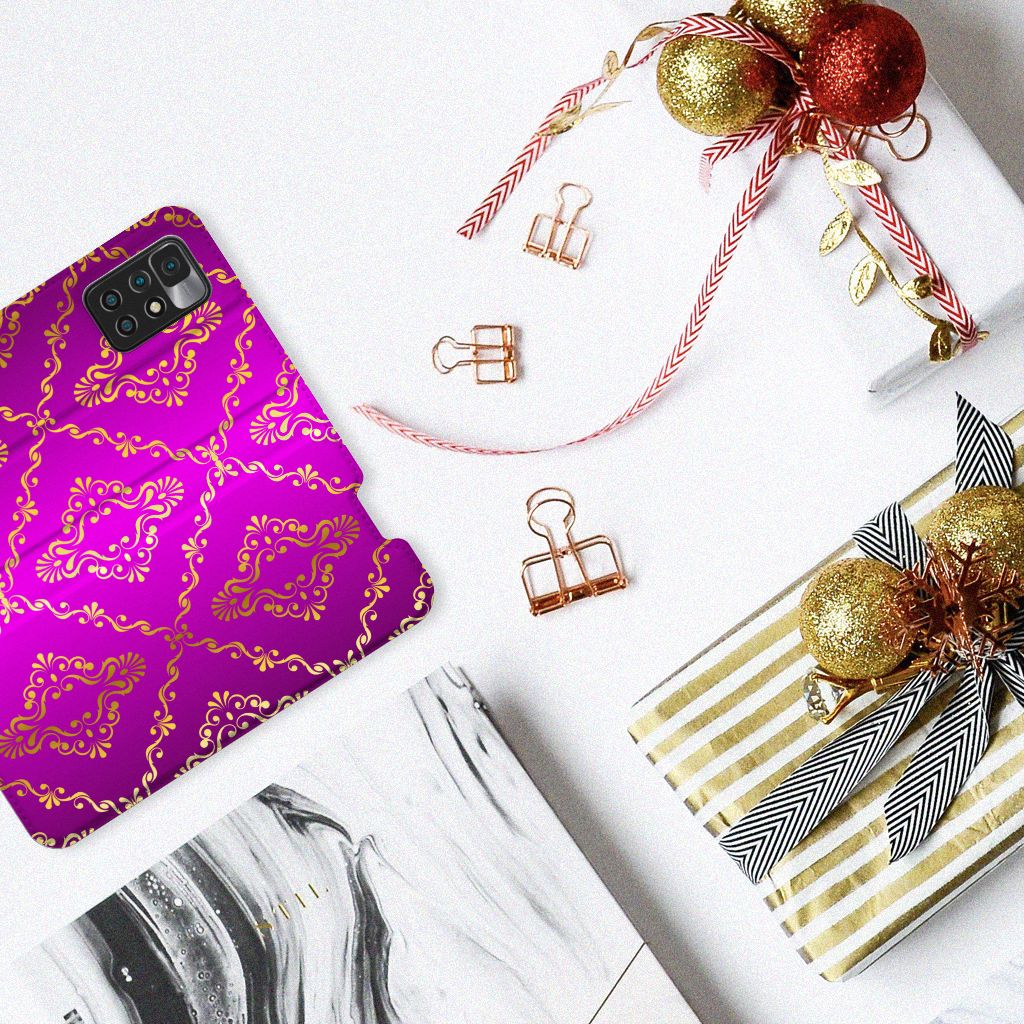 Telefoon Hoesje Xiaomi Redmi 10 Barok Roze - B2C Telecom