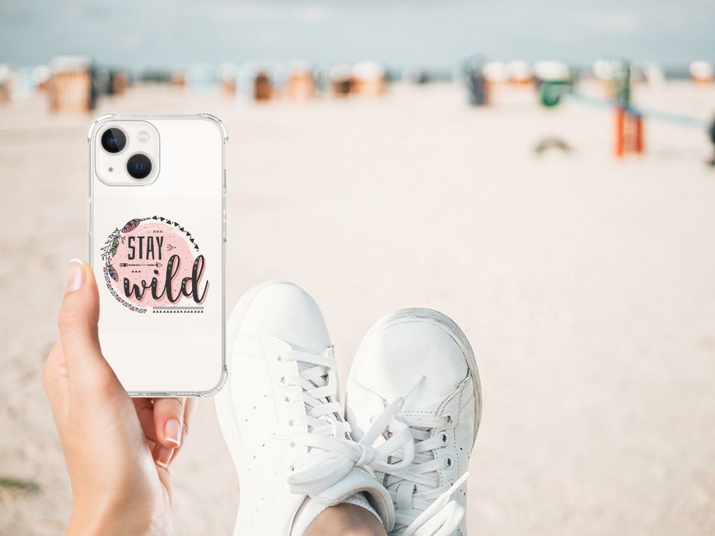 iPhone 13 Stevig Bumper Hoesje Boho Stay Wild B2C Telecom