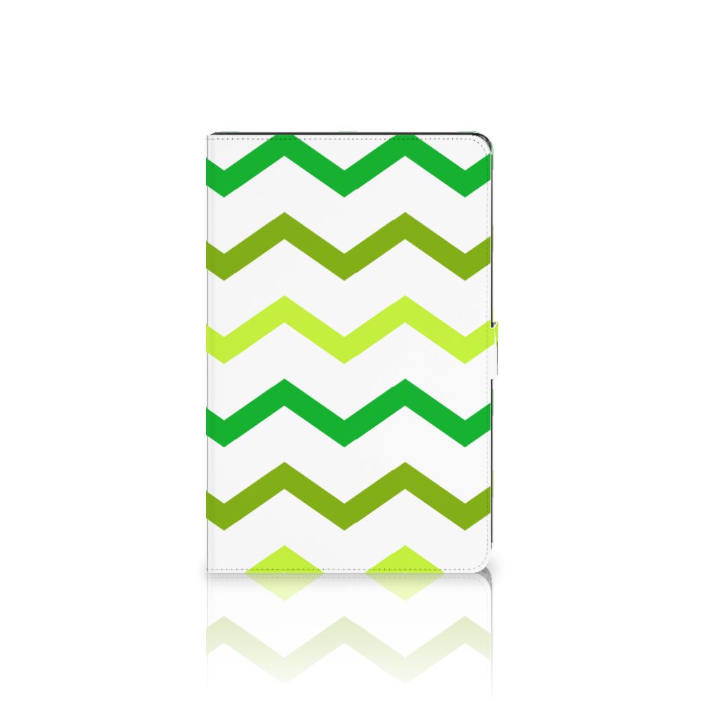 Lenovo Tab M10 Plus 3rd Gen 10.6 inch Tablet Hoes Zigzag Groen